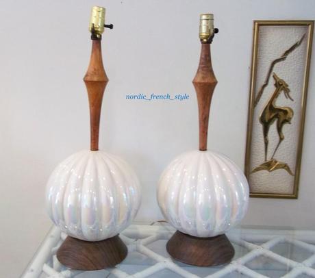 Ebay Lately: Vintage Lamp Pairs