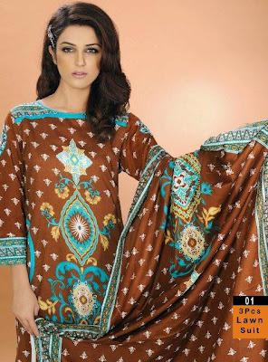 Warda Designer Mid Summer Collection 2012