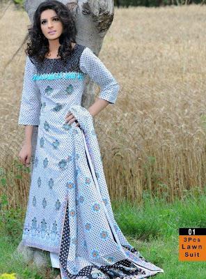 Warda Designer Mid Summer Collection 2012