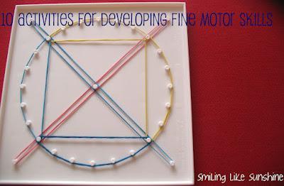 10 Activities for Developing your Preschooler's Fine Motor Skills