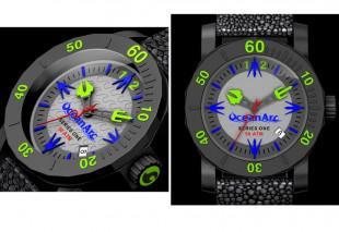 Kevin Lambert's diver's watch called the OceanArc Series.