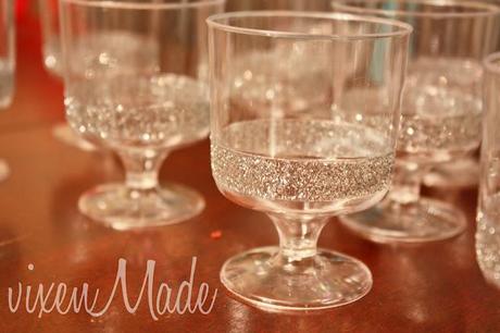 DIY Glitter Cups