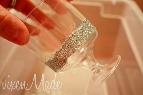 DIY Glitter Cups