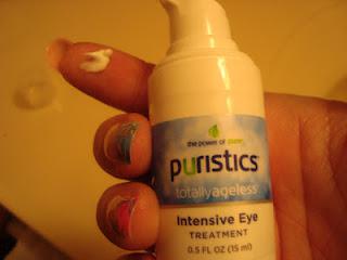 Review: Puristics intensive eye treatment