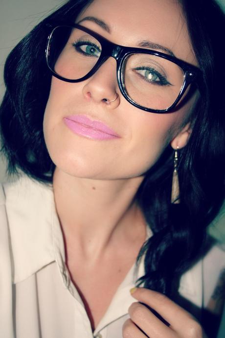 Glasses Meets Makeup and a Summer Lip.