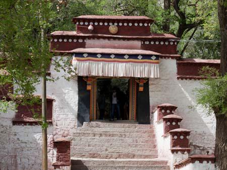 Entrance to the Sera Monastery debating courtyard