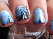 Nail Ideas: Floral Water Marble!
