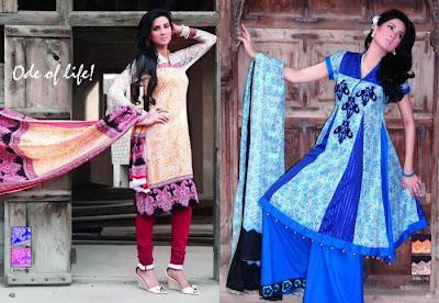 Sapna Lawn Collection 2012, 2nd Edition By Sitara Textiles