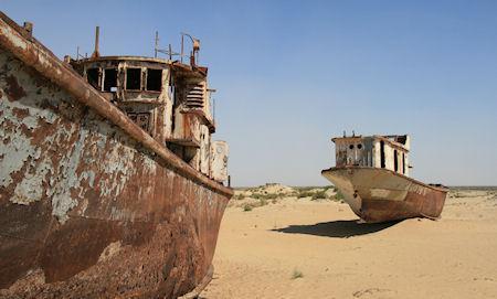 Mo'ynaq - Graveyard Of Ships In The Desert