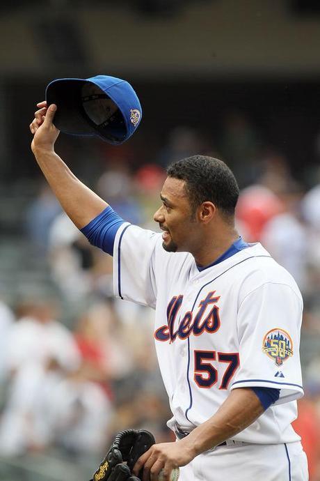   Johan Santana #57 Of The New York Mets Tips