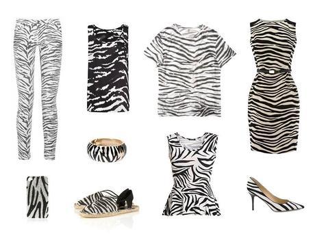 Zebra print - the new leopard ?