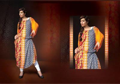 Latest Summer Lawn Dresses Catalogue 2012 By House of Ittehad