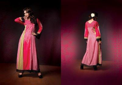 Latest Summer Lawn Dresses Catalogue 2012 By House of Ittehad