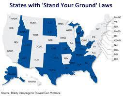 Stand-Your-Ground Laws in 21 States