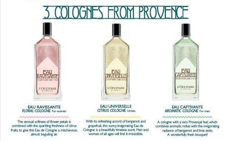 Upcoming Collections: Fragrances: L’OCCITANE:L’OCCITANE Eaux de Cologne