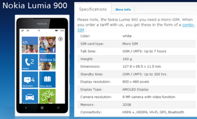 lumia 900 