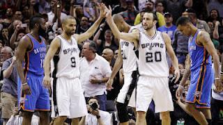 Quick Thoughts: Spurs Take 2-0 Lead Over OKC Thunder