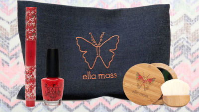 Free Beauty Bag with Purchase at Ella Moss