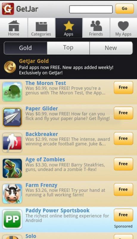 Android games and apps for free