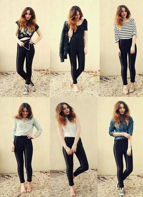 fashion blogger disco pants american apparel