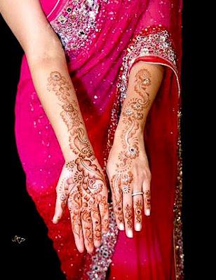 New Trends in Bridal Mehndi Designs 2012