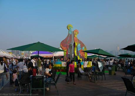 Dining Area at Hong Kong Wine & Dine Festival