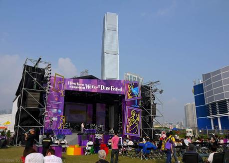 Where Artists perform at the Hong Kong Wine & Dine Festival