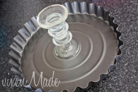 DIY Fluted Cake Plate