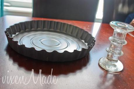 DIY Fluted Cake Plate