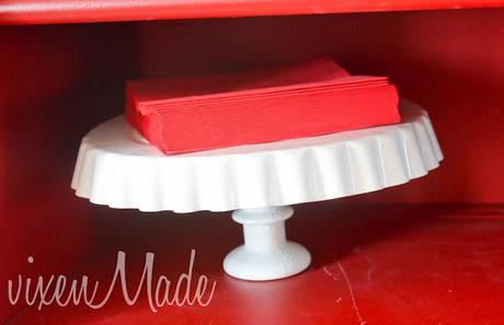 DIY Fluted Cake Plate