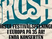 Rush: 2013 European Tour Dates