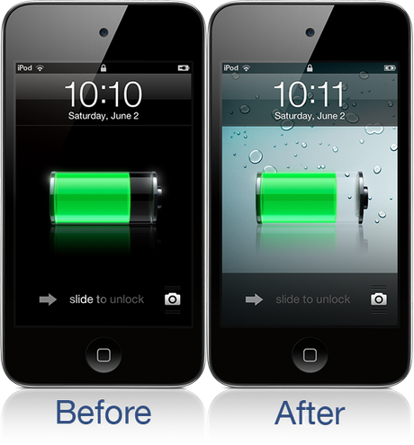 Display Lock Screen Wallpaper When Charging
