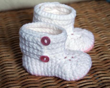 Crochet Baby Garden Boots