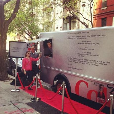 Diet Coke Tribeca Film Festival Sample Truck by Wieden + Kennedy