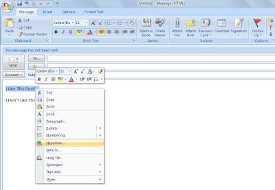 Return Email Address Link