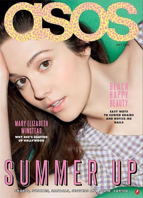 Mary Elizabeth Winstead on ASOS July 2012 Cover