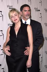 Sharon Stone and Phil Bronstein