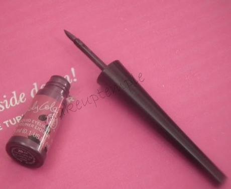 Product Reviews: Liquid Liner: The Body Shop : The Body Shop Lily Cole Liquid Liner Swatches & Review