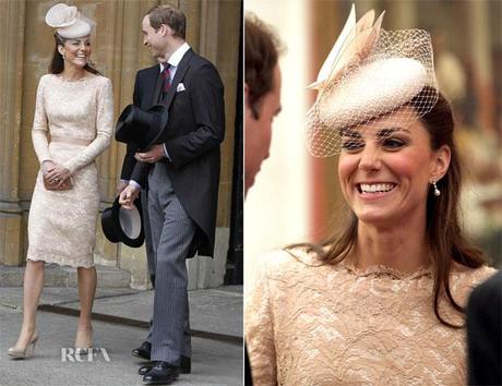 THE DUCHESS IN ALEXANDER MCQUEEN FOR THE QUEEN JUBILEE