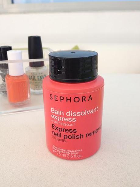 Sephora Express Nail Polish Remover / Bain Dissolvant Express