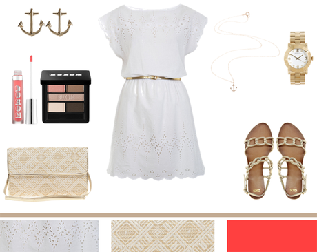 White + Gold…