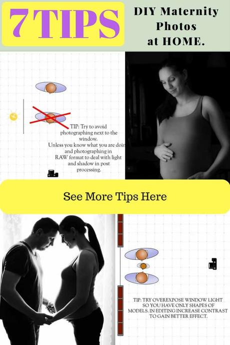 Tips on How to Take Maternity Photos at Home.