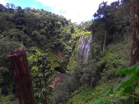 Hulugan falls from afar