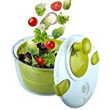 OVOS Salad Spinner Large 5 Quarts Fruits and...