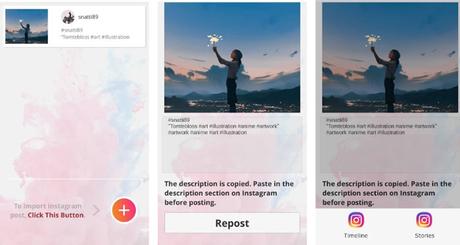 Repost for Instagram : Photo & Video