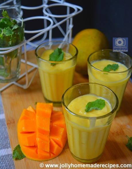 How to make Mango Lassi with Rose Water