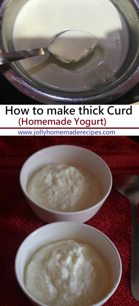 How to make thick Curd | Homemade Yogurt | Homemade Dahi Recipe
