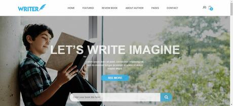 Writer-Theme-Bookstore