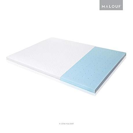 ISOLUS 2.5 Inch Ventilated Gel Memory Foam Mattress Topper - Cal King