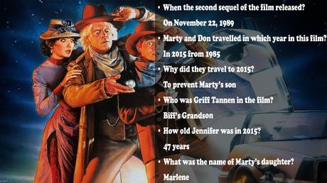 Back to the Future Trivia Question